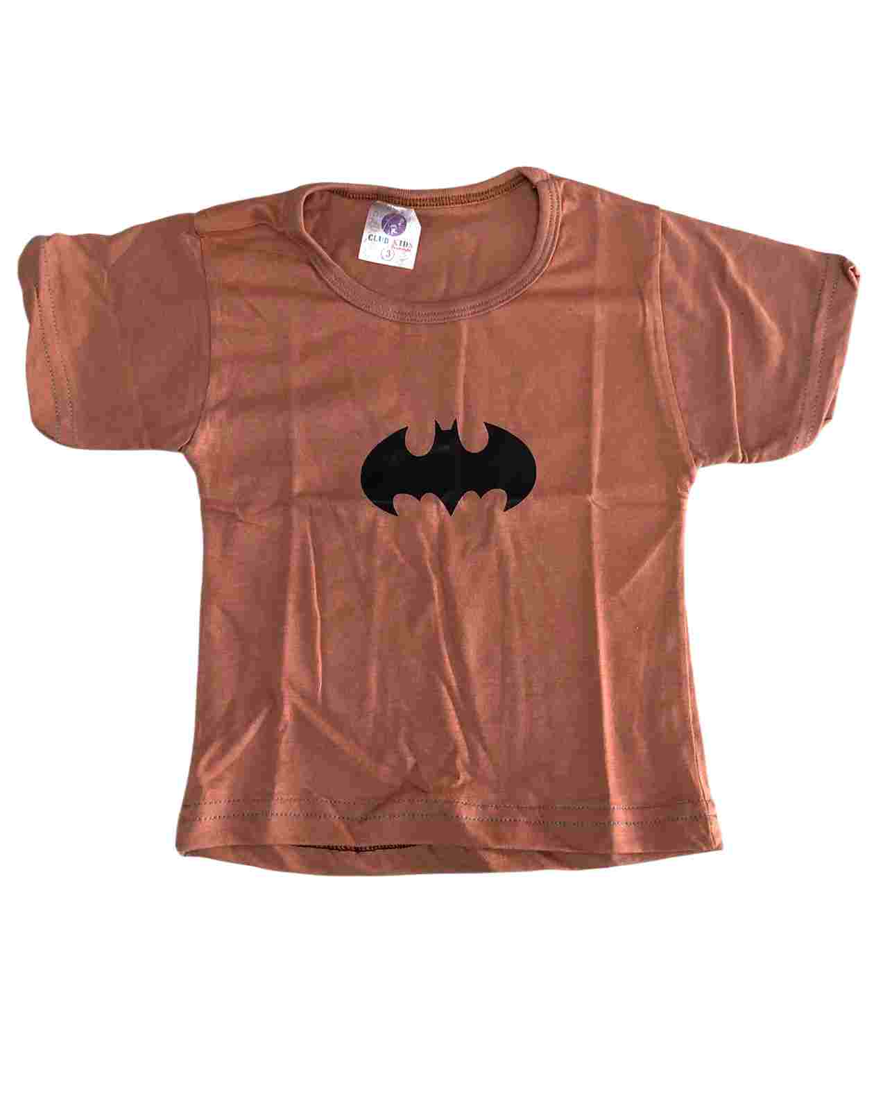 CAMISETA BATMAN MARROM 1 AO 10